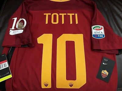 2668 As Roma Cares Totti 10 T-Shirt 2013 Jersey
